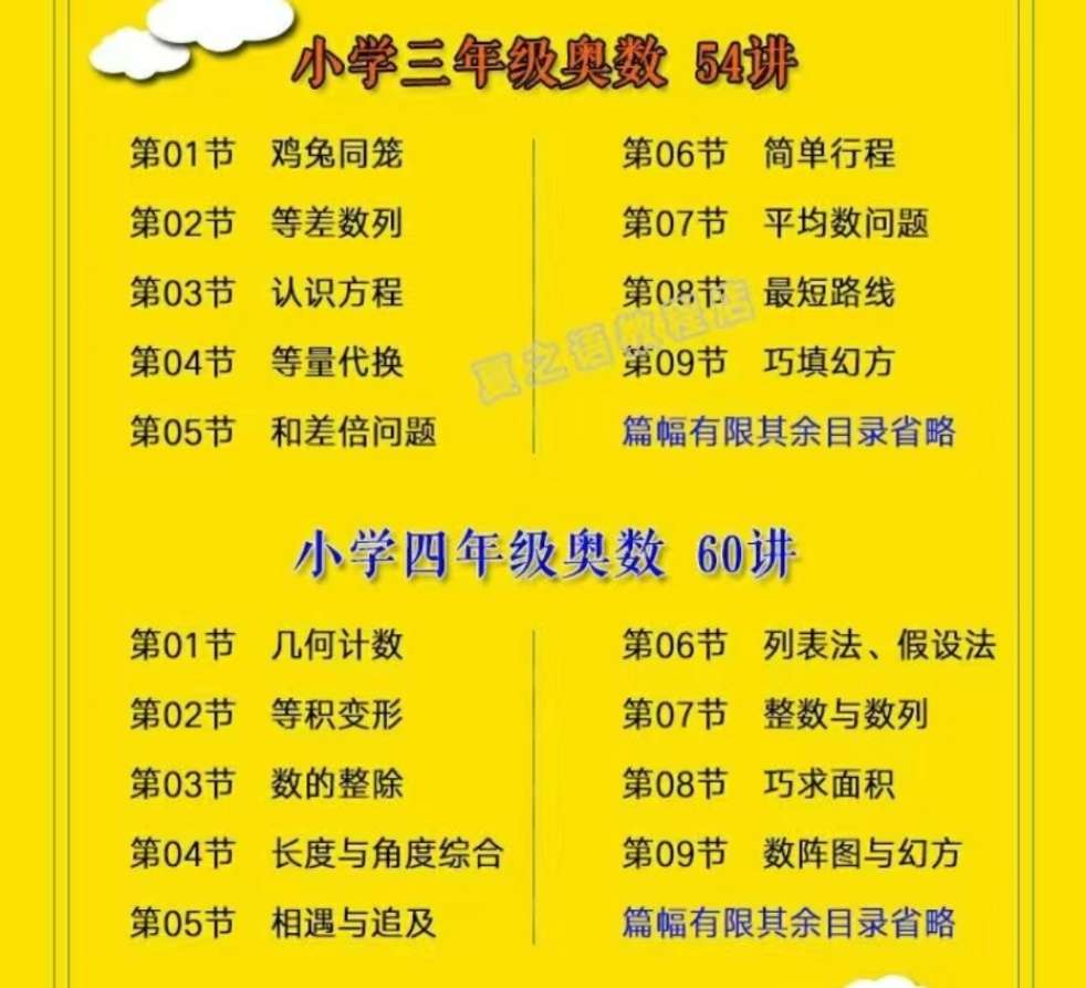 图片[3]-【003227】【小学数学】小学奥数动画版（乐乐课堂+高斯数学）三年级-学爸优选
