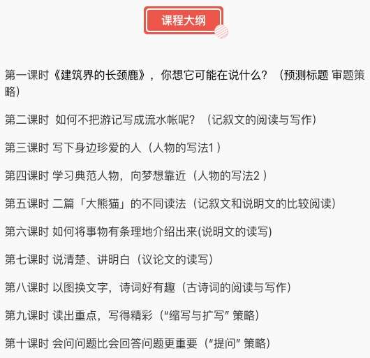 图片[5]-【000371】【小学语文】外滩教育：陈丽云《小学语文阅读写作实战》台湾名师-学爸优选