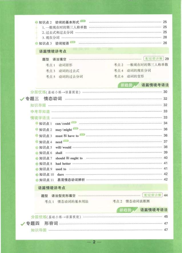 图片[4]-【003251】【初中英语】【资料】万唯中考系列：初中英语语法+新趋势题型组合练-学爸优选