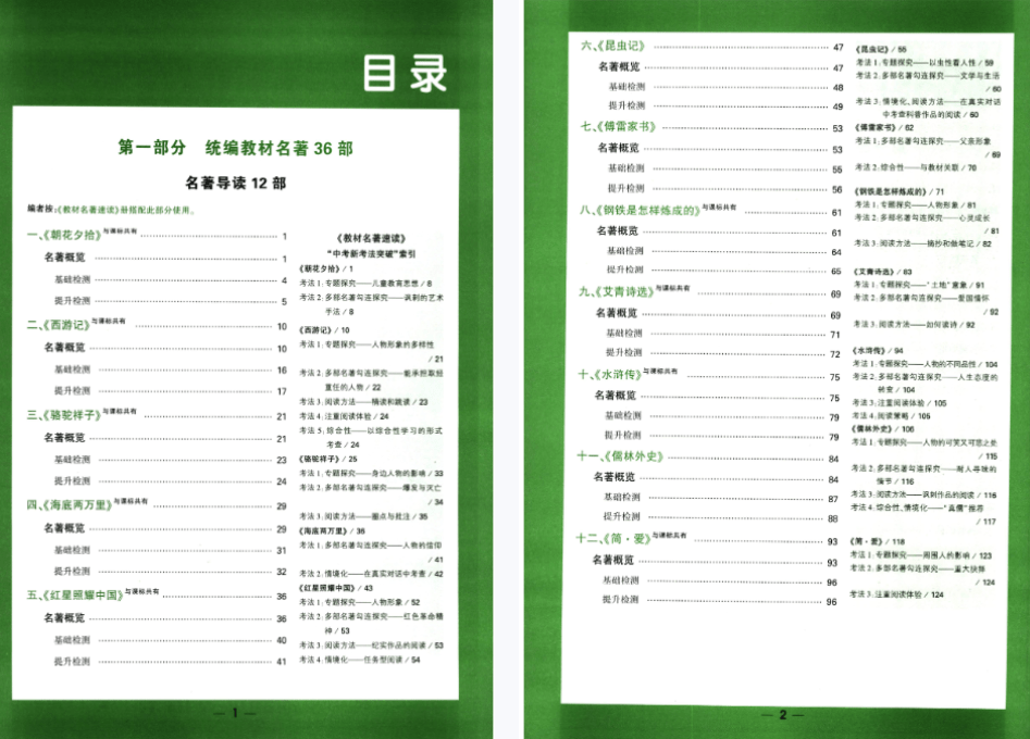 图片[2]-【003359】【初中语文】【资料】万唯中考2023系列：初中名著阅读与中考新考法+教材名著速读-学爸优选