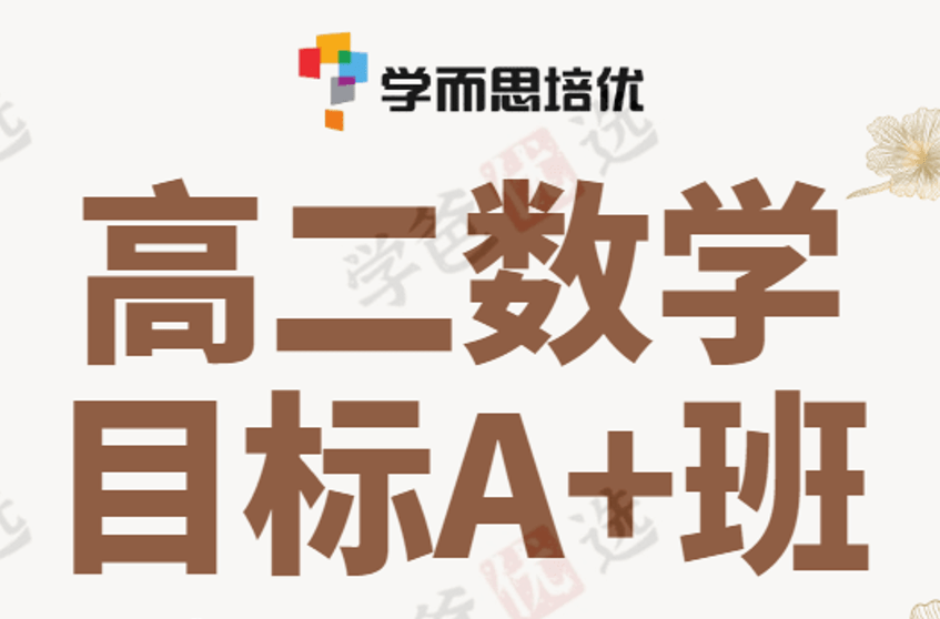 【000209】【高中数学】希望学：高二数学目标A+班（孙墨漪）-学爸优选