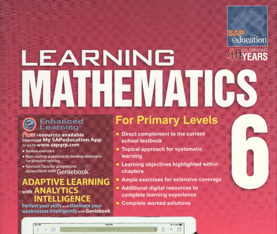 【003237】【小学数学】【资料】新加坡1-6年级数学教材（英文版）SAP-Learning-Mathematics-学爸优选