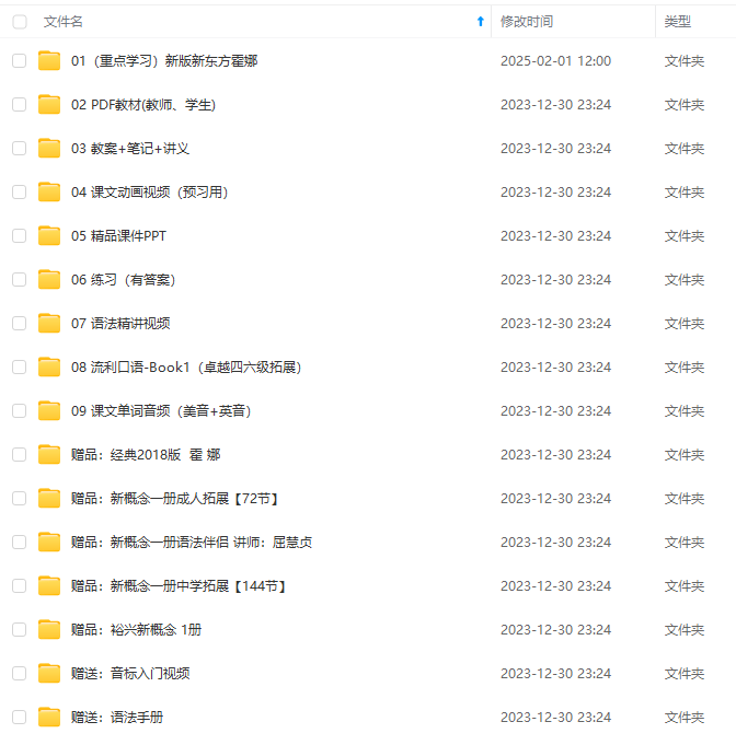 图片[2]-【000480】【综合英语】新东方：新概念2021版全四册（第一册）霍娜-学爸优选