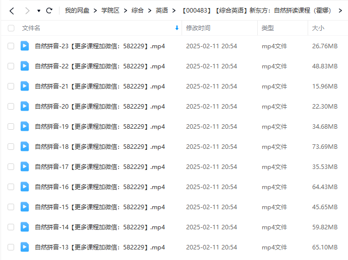 图片[8]-【000483】【综合英语】新东方：自然拼读课程（霍娜）-学爸优选
