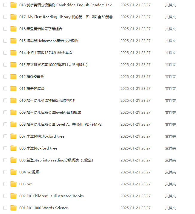 图片[4]-【003477】【综合英语】英语海量阅读绘本等课程打包-学爸优选