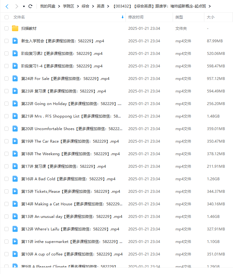 图片[7]-【000517】【综合英语】褚帅：新概念英语·起点班-学爸优选