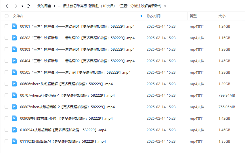 图片[11]-【000520】【综合英语】语法新思维（初中高级）教程-学爸优选