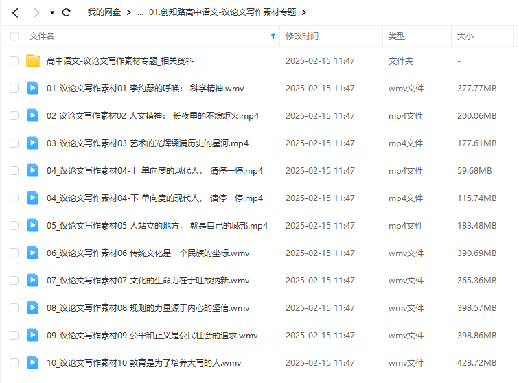 图片[4]-【003555】【高中语文】创知路：高语七大专题课（议论文写作、古诗词、文言文、现代文散文阅读）-学爸优选