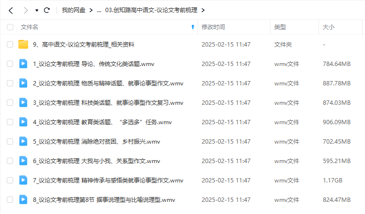 图片[6]-【003555】【高中语文】创知路：高语七大专题课（议论文写作、古诗词、文言文、现代文散文阅读）-学爸优选