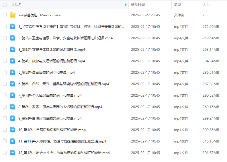 图片[2]-【003211】【初中英语】玩转中考英语·考点全梳理（润庚明师堂）-学爸优选