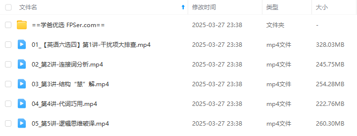 图片[2]-【003272】【初中英语】玩转中考英语·六选四绝招（润庚明师堂）-学爸优选
