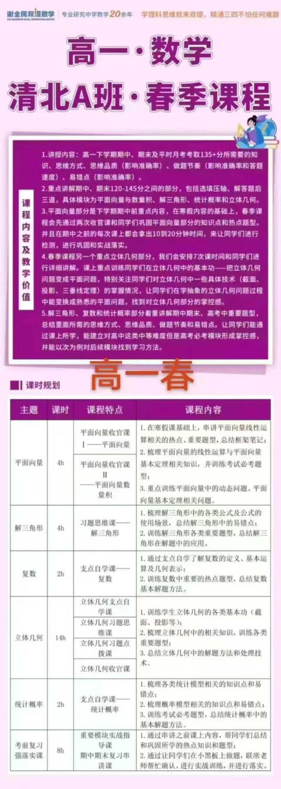 2025春季谢全民机构物理化学数学①谢全民机构高一数学物理化学2024暑假秋季寒假完结2025更新②谢全民机构高二数-学爸优选
