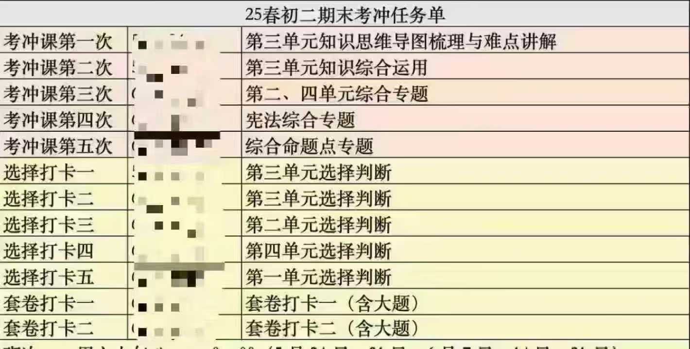 大道老师：初二道法期末冲考-学爸优选