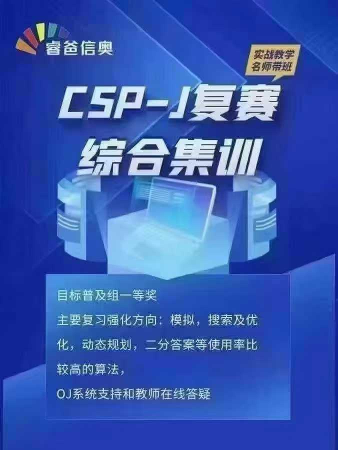 【综合编程】睿爸CSP信奥编程全系列[玫瑰]〔又新上几套新课啦‼️〕①CSP-J语法基础课（L1）②CSP--学爸优选