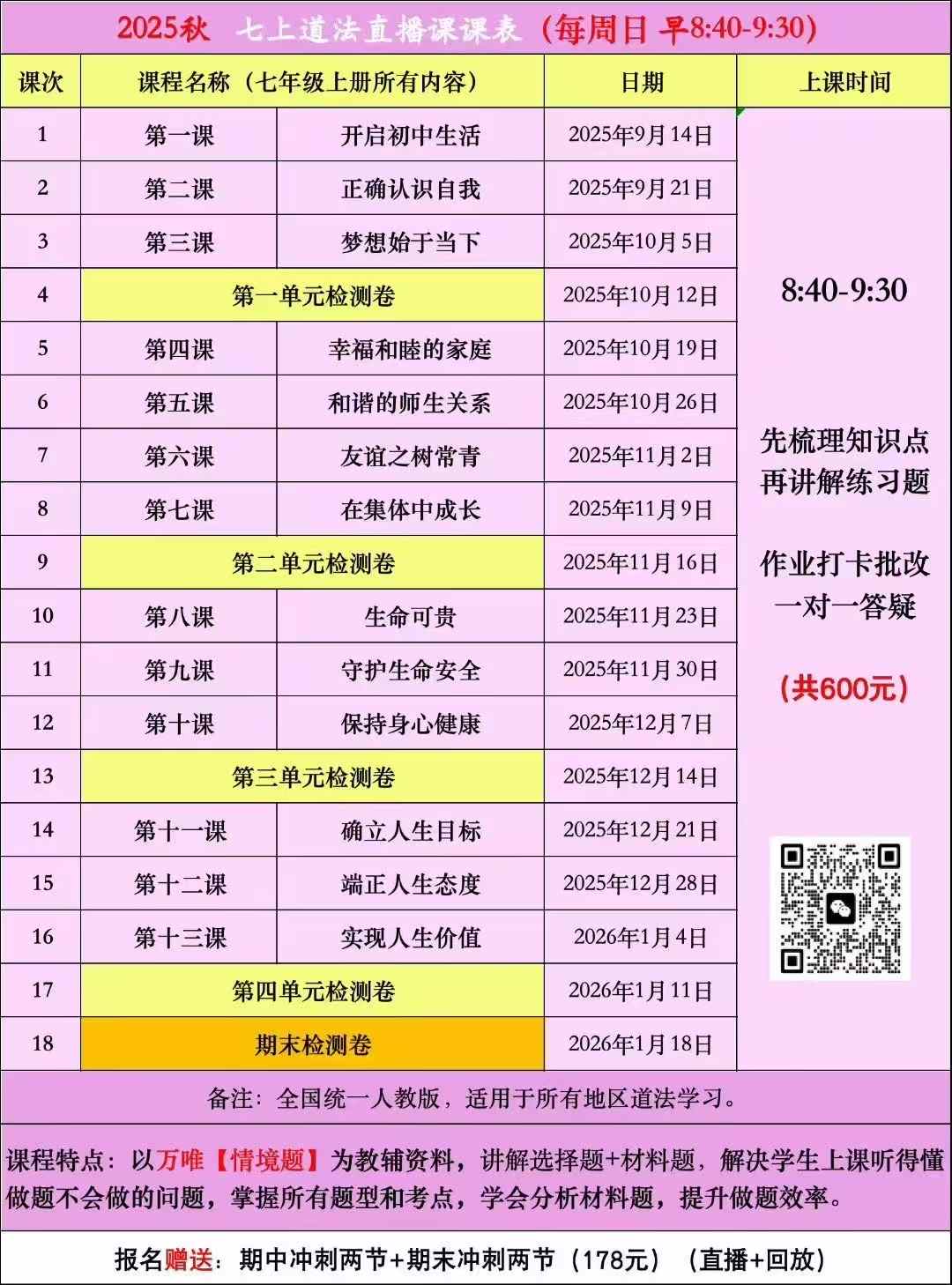 图片[4]-【初中道法】丹丹：万唯《道法情境题与中考新考法》刷书课（初一初二初三）-学爸优选