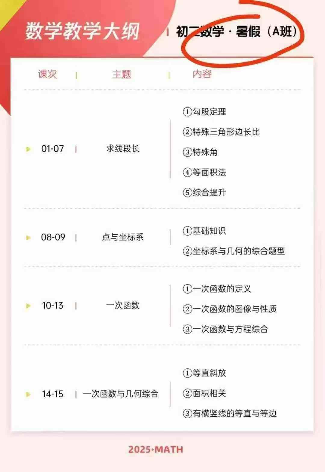 图片[2]-【初中数学】马哥：初二数学A班+B班-学爸优选
