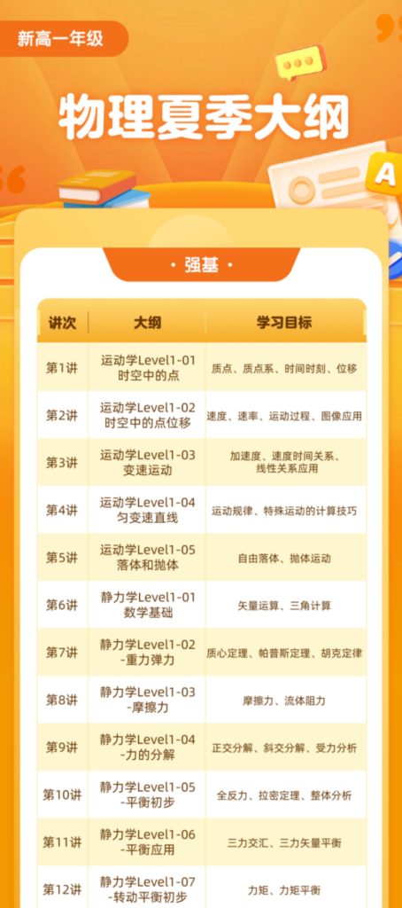 图片[5]-【003725】【高中物理】学而思培优：北京高一物理强基班（贺昌忠）24暑秋25寒春-学爸优选