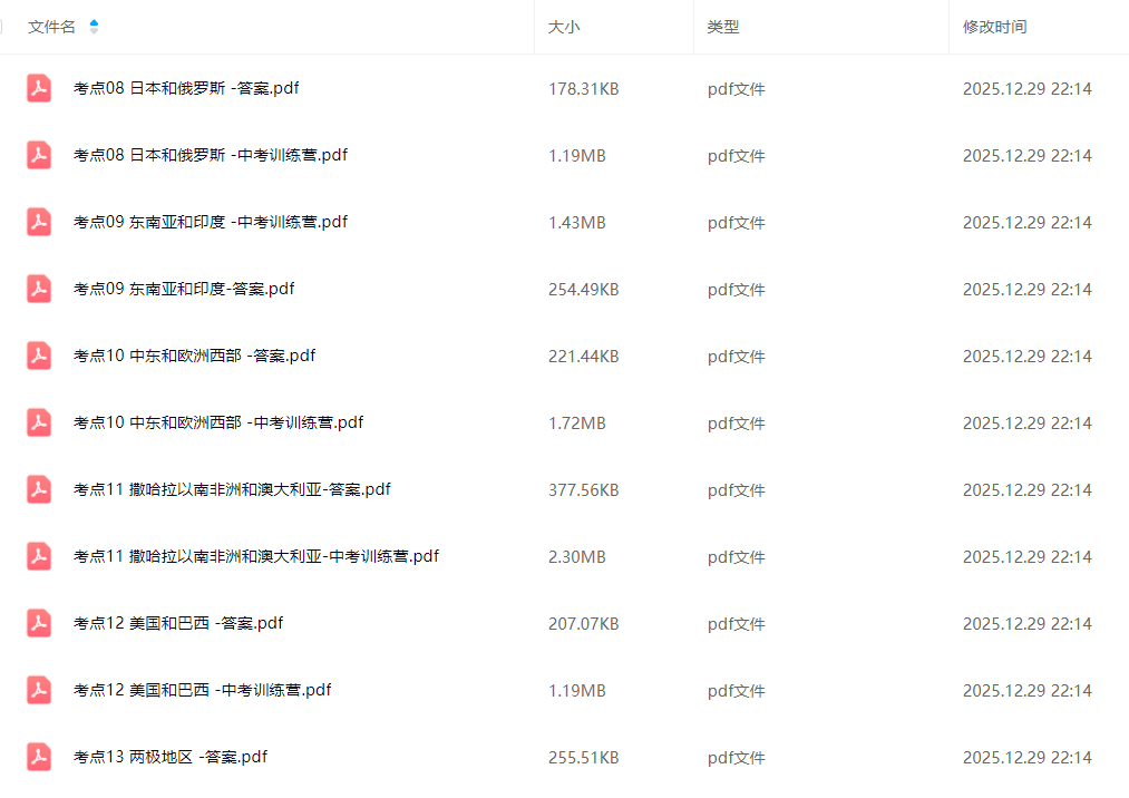 图片[6]-【003768】【初中地理】小靳老师：初一地理思维上下册（视频和资料）-学爸优选