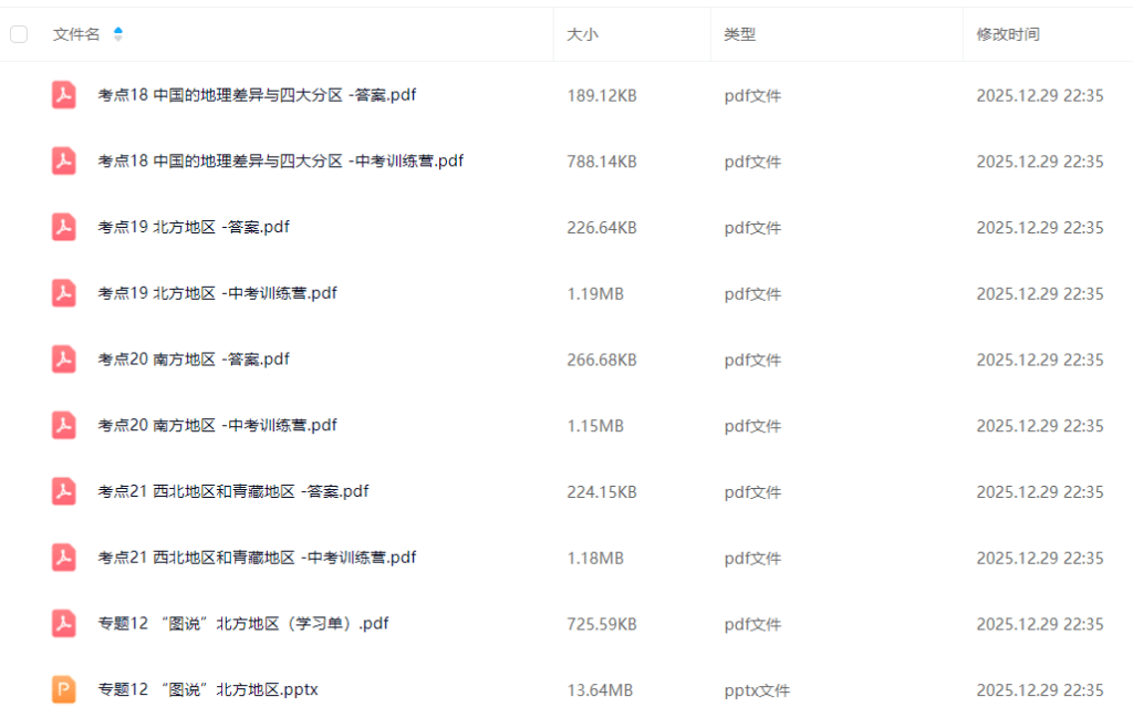 图片[6]-【003769】【初中地理】小靳老师：初二地理思维上下册（视频和资料）-学爸优选
