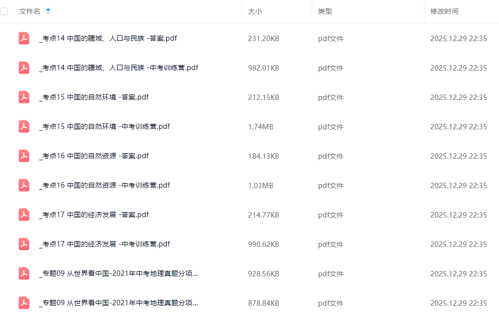 图片[4]-【003769】【初中地理】小靳老师：初二地理思维上下册（视频和资料）-学爸优选