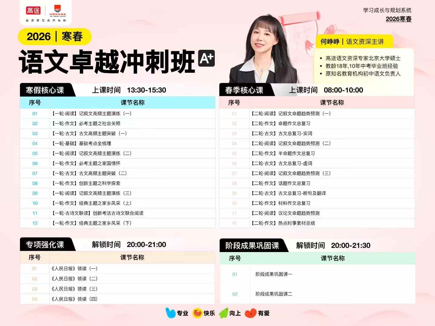 图片[6]-【[庆祝][强]高途新课】寒春决胜班，语文，数学，英语，物理，化学，课程+书，有需要的联系-学爸优选