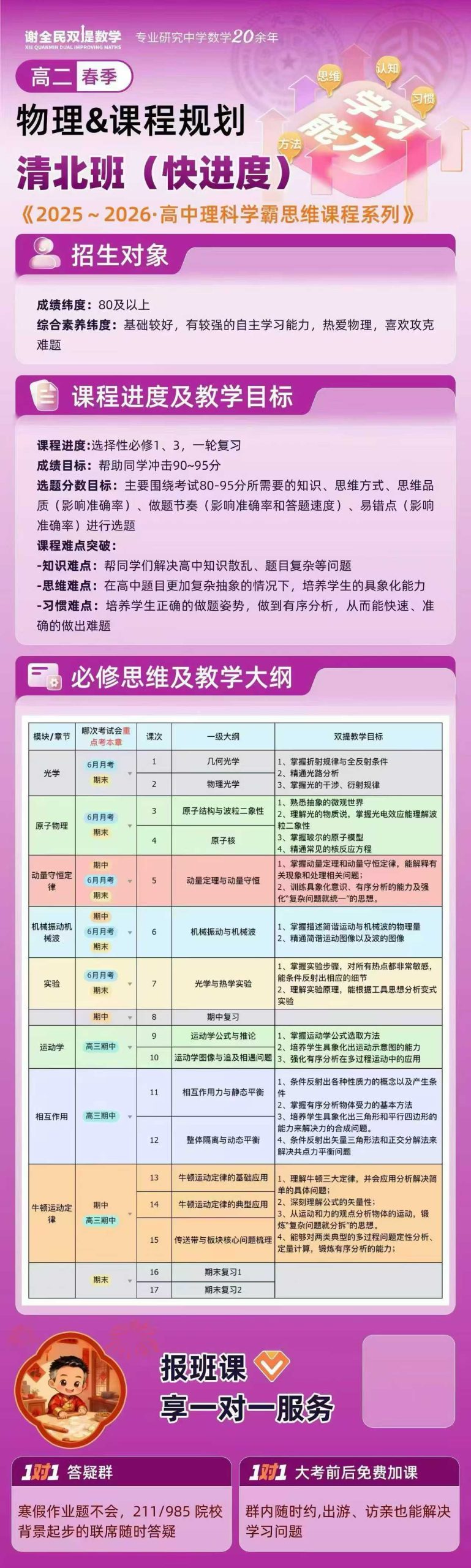 图片[2]-【高中数学】【高中物理】【高中化学】💚2026谢全民双提高二：1.高二数学2.高二物理3.高二化学-学爸优选