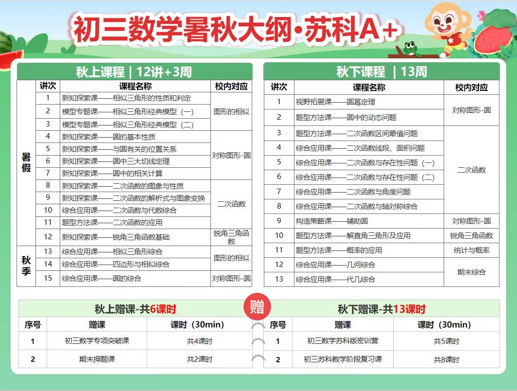 图片[2]-【初中数学】希望学苏科版，初三数学。-学爸优选