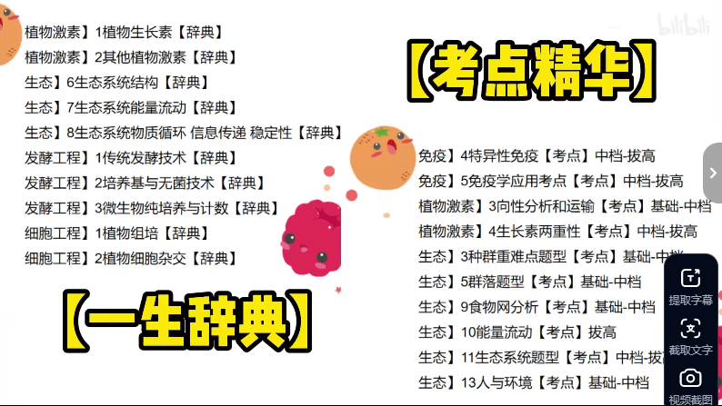 【003786】【高中生物】一生儿：高考生物基础复习大合集（2025新版）-学爸优选