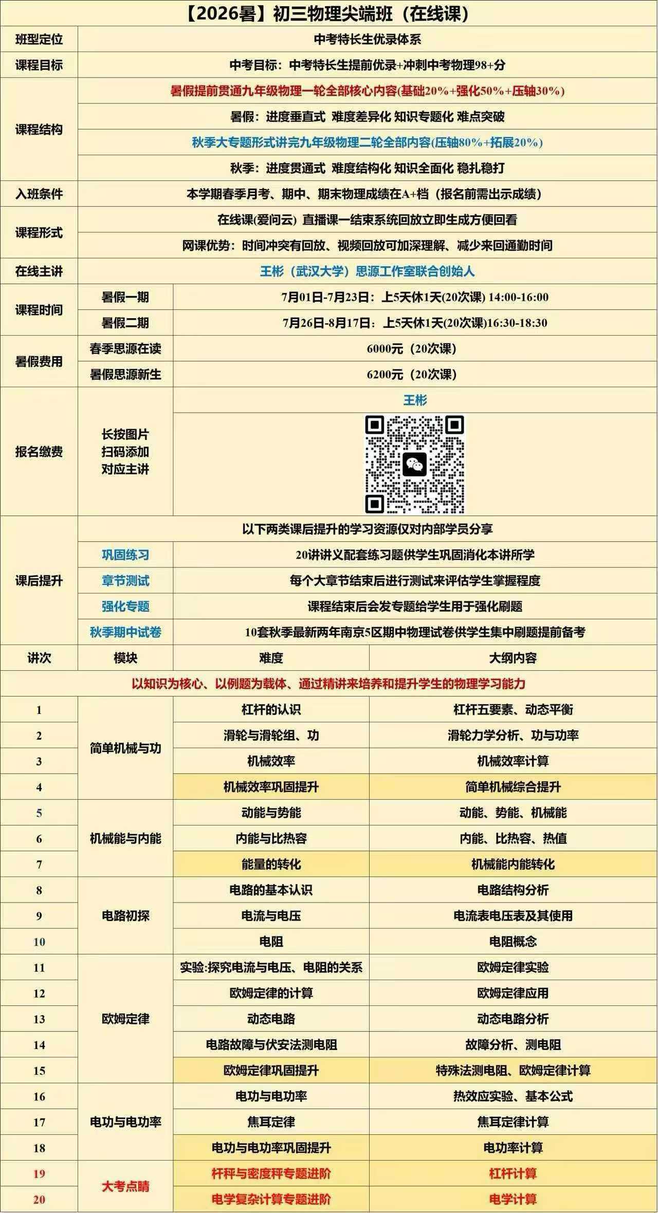 图片[2]-【初中英语】【初中物理】思源工作室：初三英语，初三物理高端拔尖班（2026暑）-学爸优选