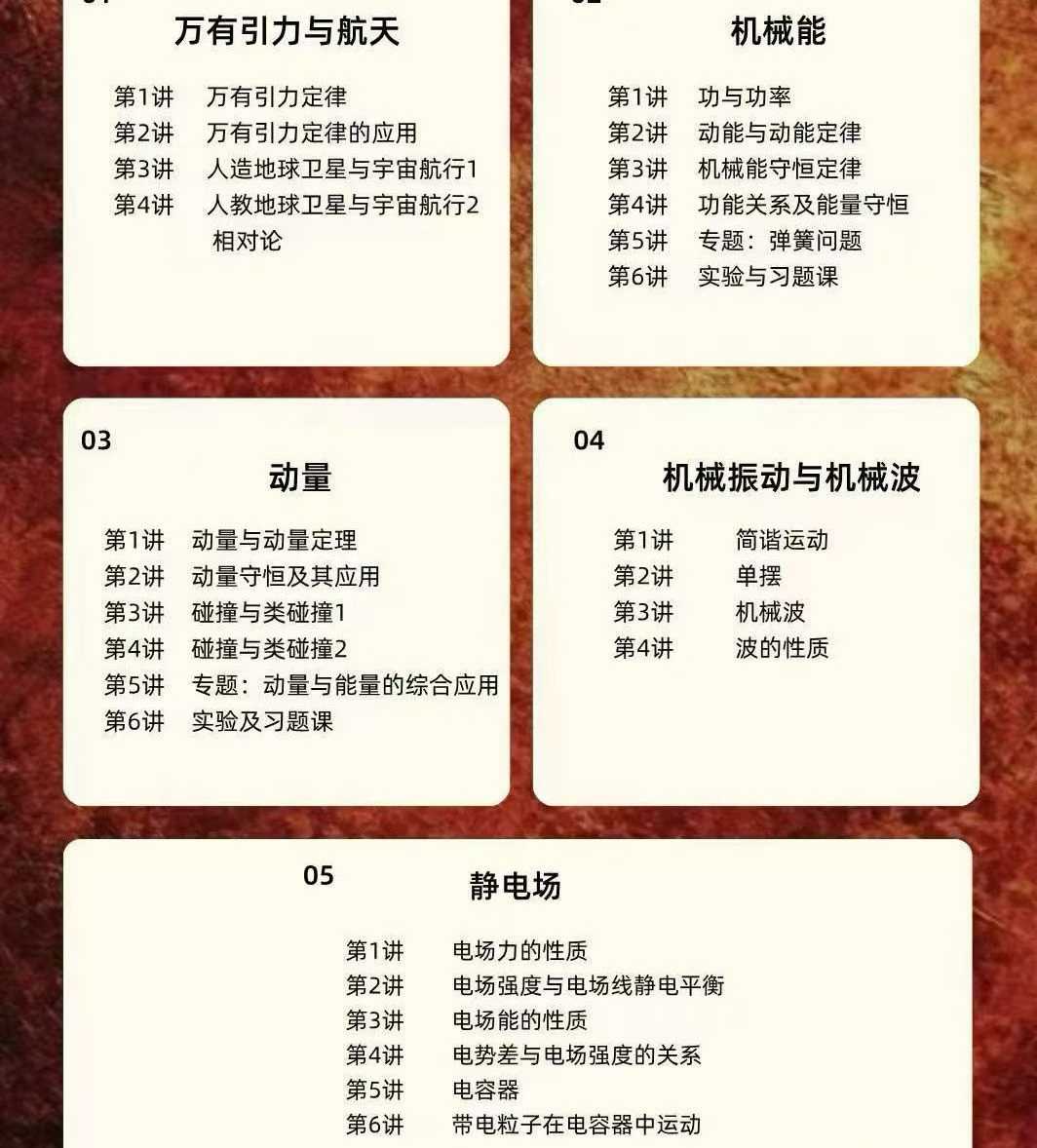 图片[3]-【高中数学】【高中物理】罗胖子：26暑秋高高一高二理化初高衔接-学爸优选