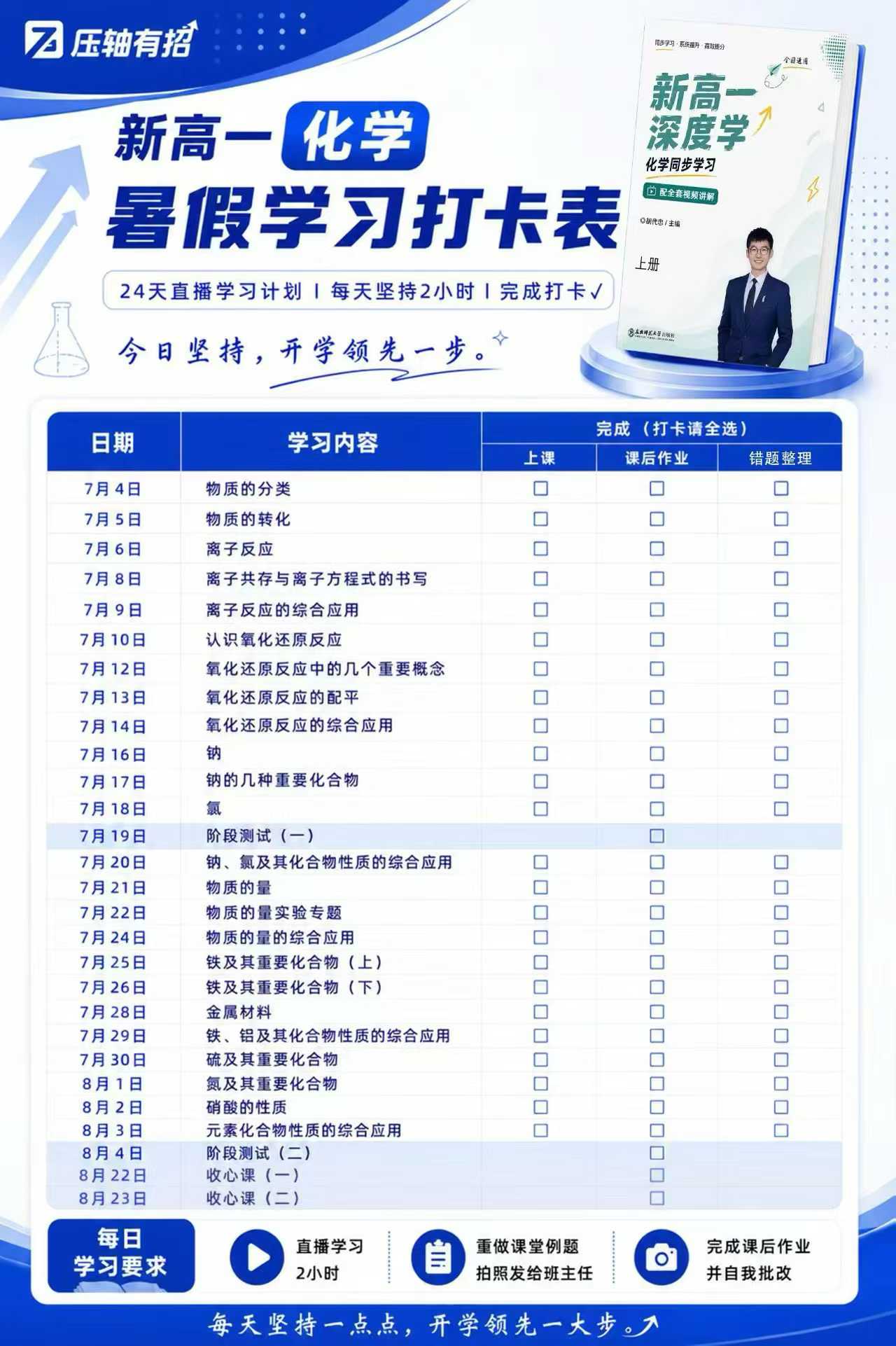 图片[6]-二师兄高一高二 署秋 数理化英，同步官网更新，官网1:1书本，没有书本的都不是一手课-学爸优选