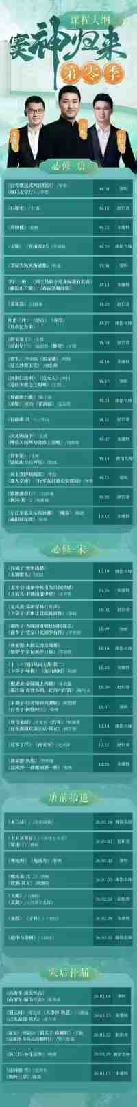 【窦神归来系列-完结通知】
◎第零季-古诗词一学通 已完结40集
◎第一季-文言文一课通 已完结30集
◎第二季-文言文-学爸优选