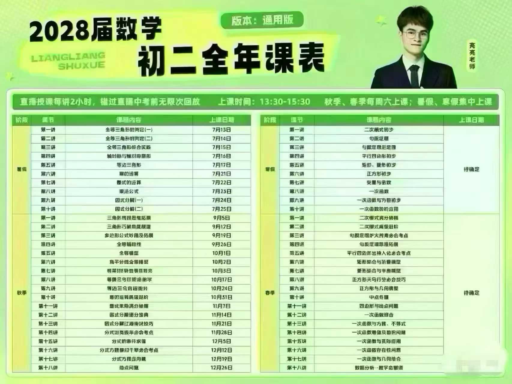 图片[2]-[强][庆祝]一手亮亮数学同步官网更新】初一，初二，初三全年课都有，课程+纸质书


【超级会员V5】通过百度网盘分享的-学爸优选